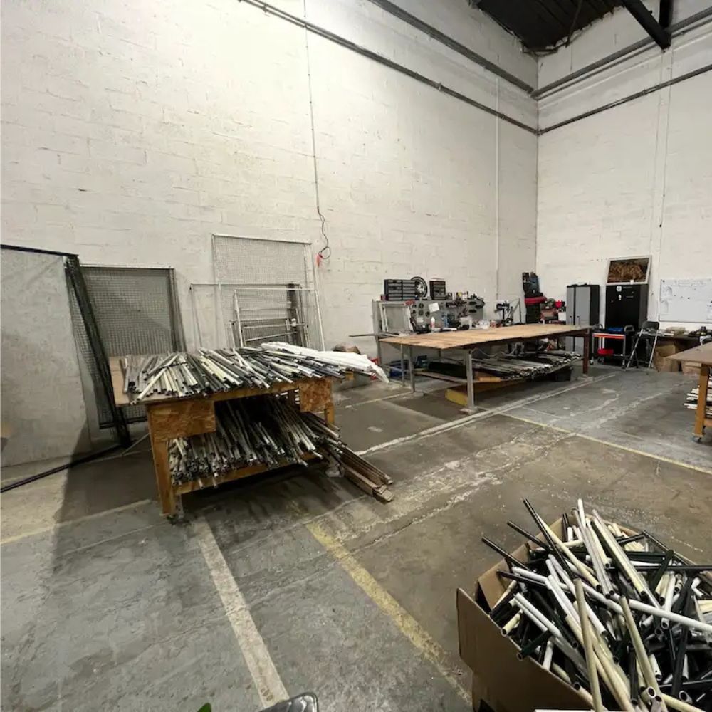 Atelier de Felikit avec des cadres en aluminium