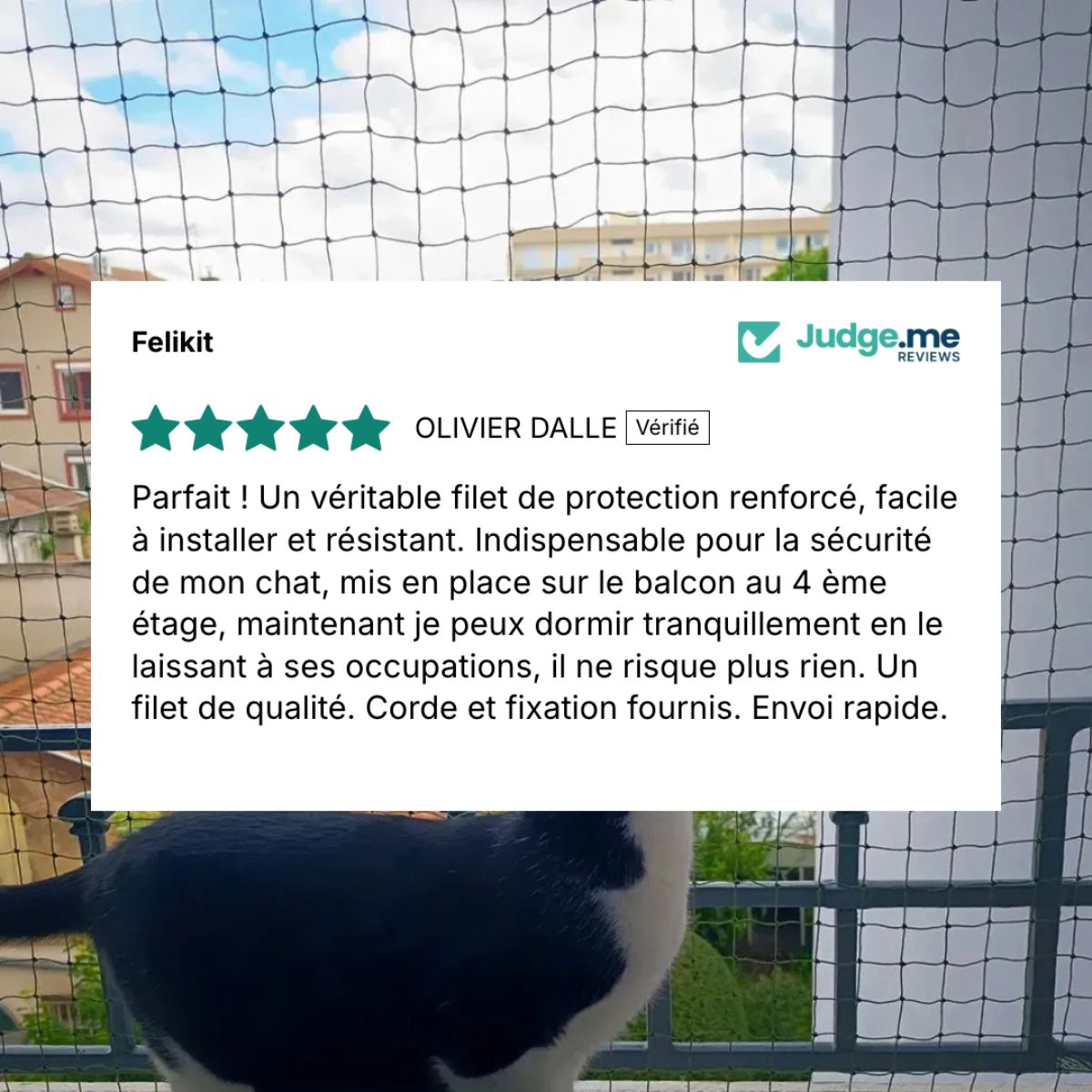 Cat Safety Net – Balcony & Window