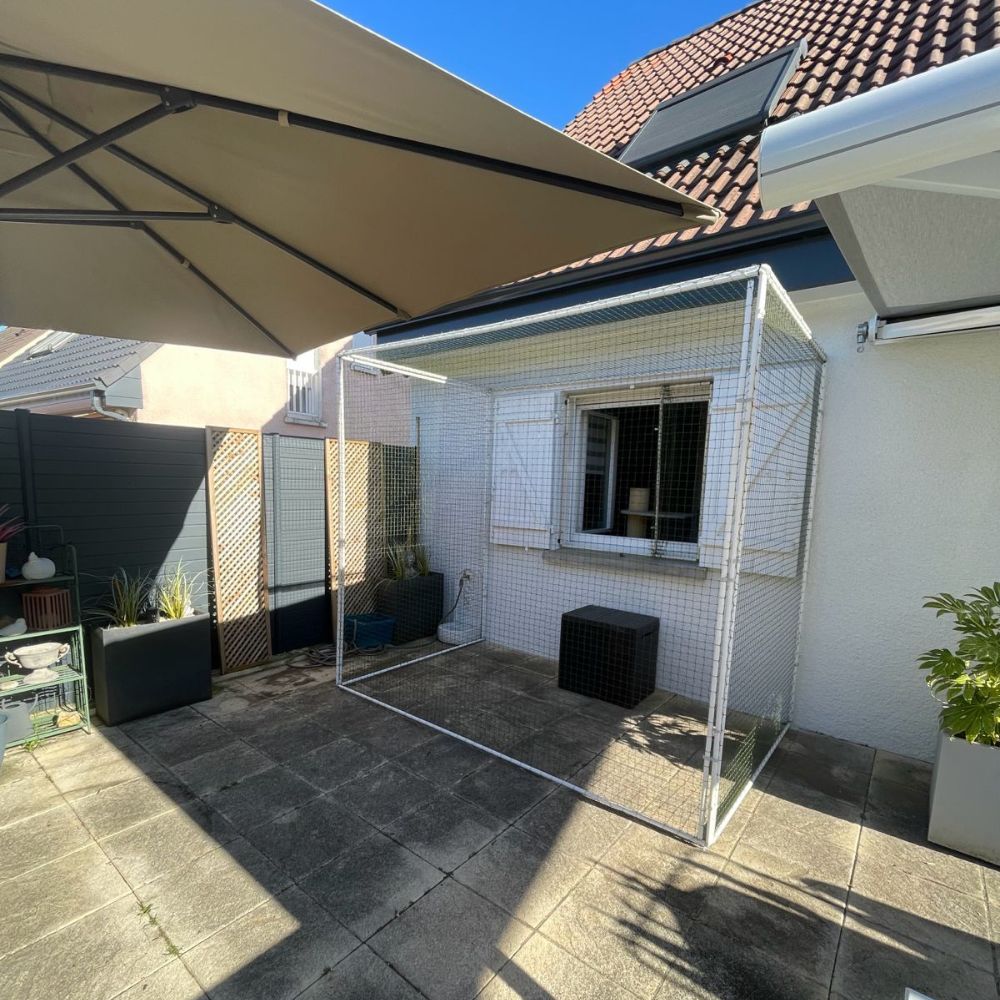 Enclos/catio extérieur pour chat