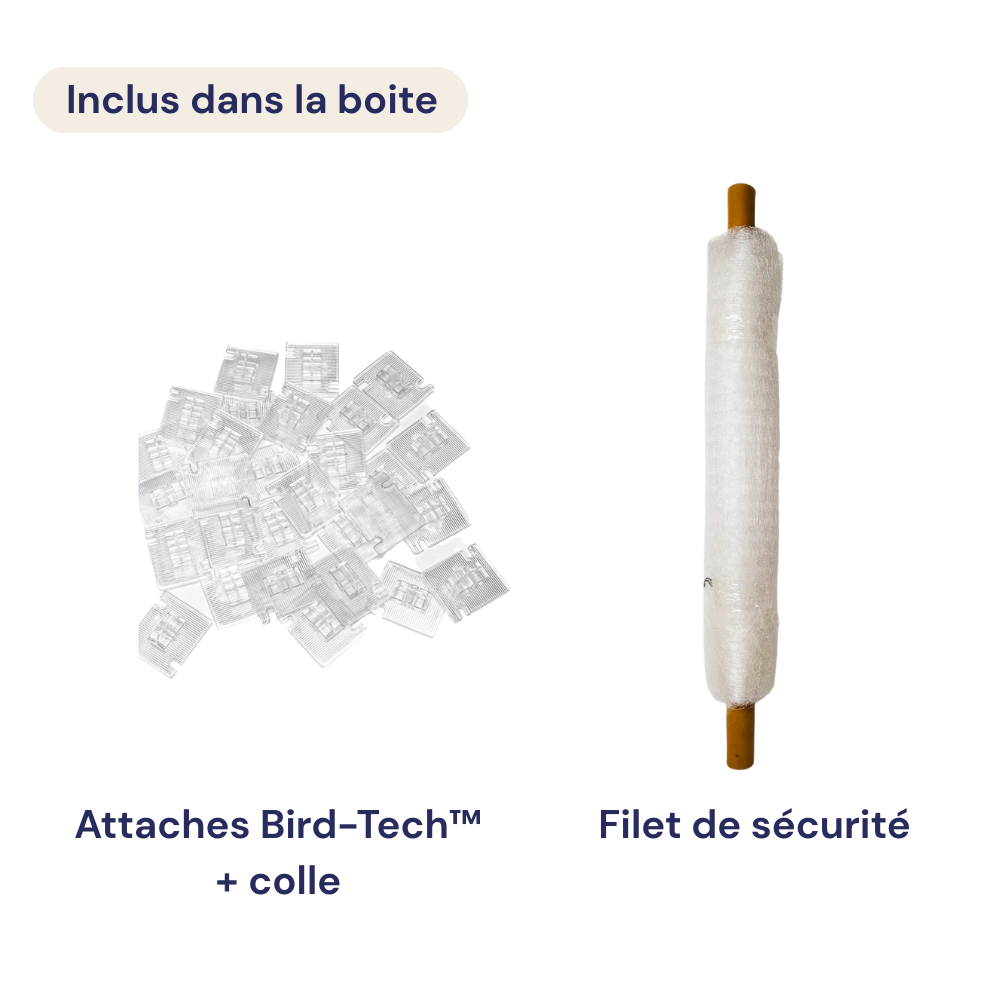 Filet pour chat sans percer (attaches Bird-Tech™)