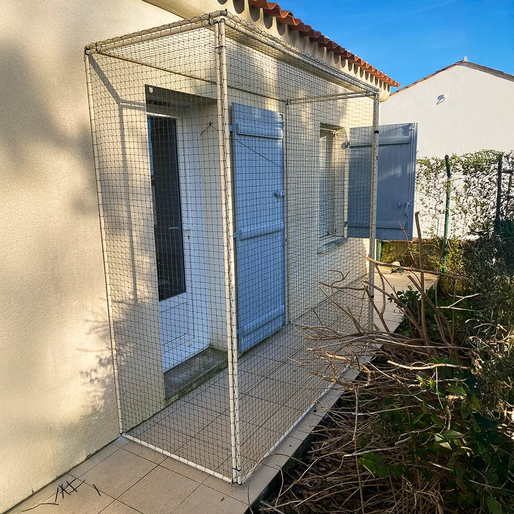 Catio Cadres Anti-Fugue pour chat