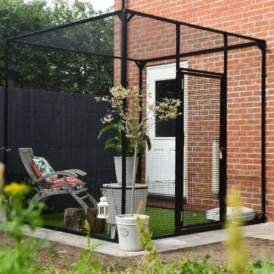 Catio Cadres Anti-Fugue pour chat