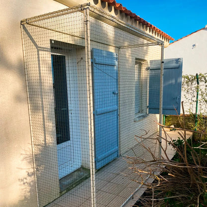 Catio Cadres Anti-Fugue pour chat