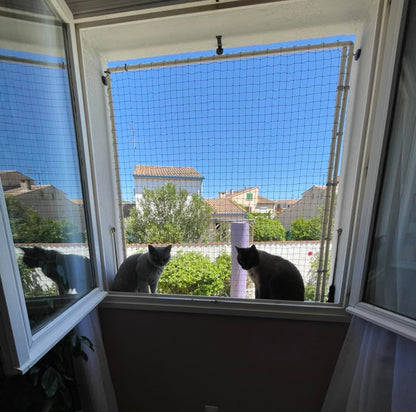 cadre autobloquant pour chat pour fenetre