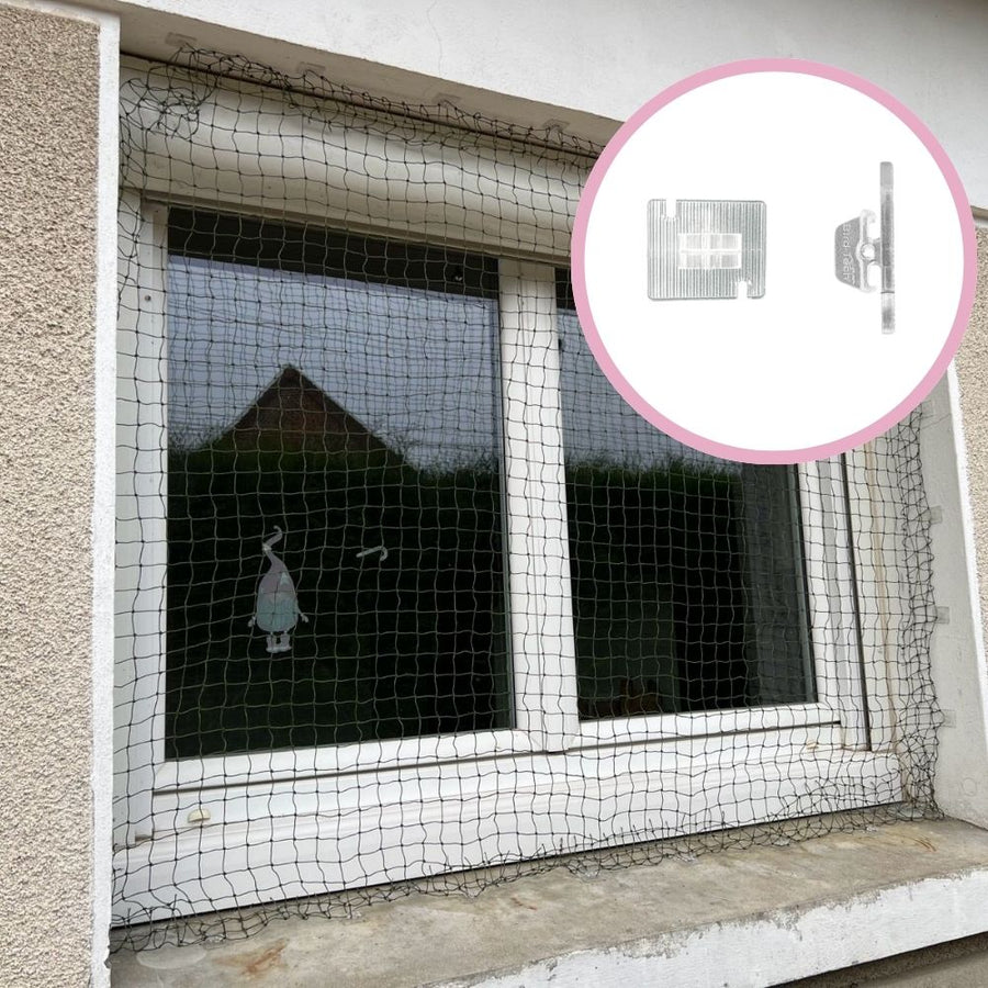 Protection balcon pour chat : filet solide simple à installer soi-même ...