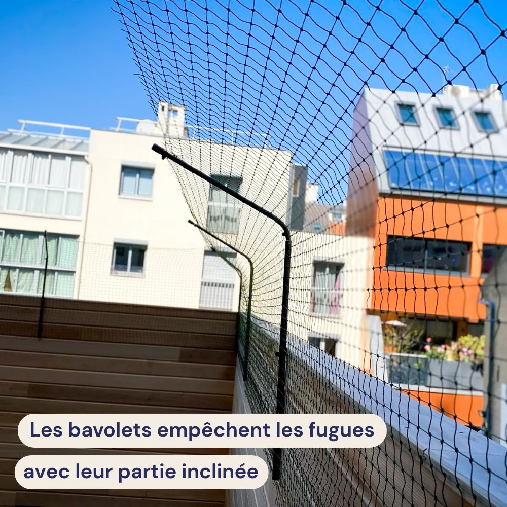 Kit de protection pour chat – balcon, jardin, clôture