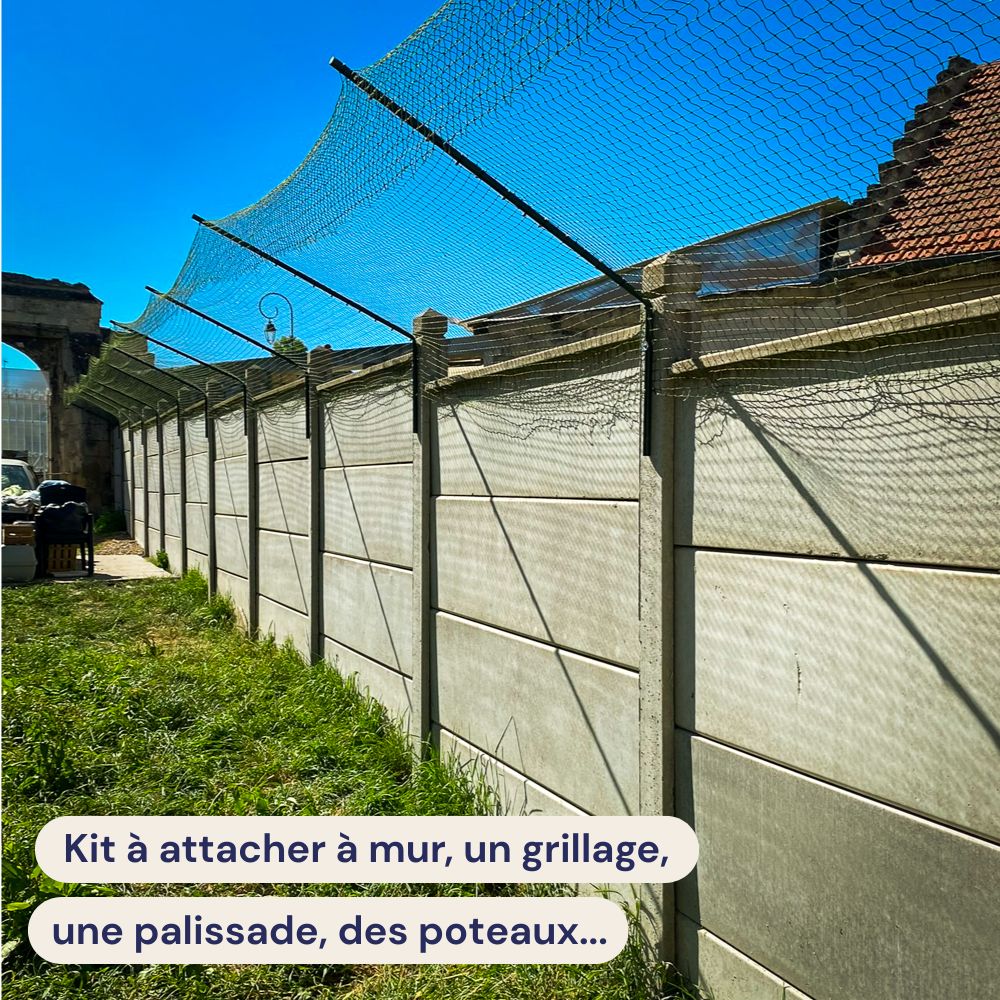 Kit de protection pour chat – balcon, jardin, clôture