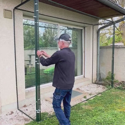 Enclos/catio extérieur pour chat - Sur mesure